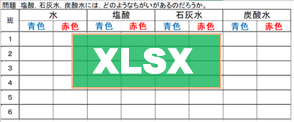 結果集計表