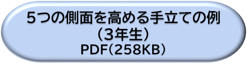 ３年生５つの側面を高める手立ての例ＤＬボタン