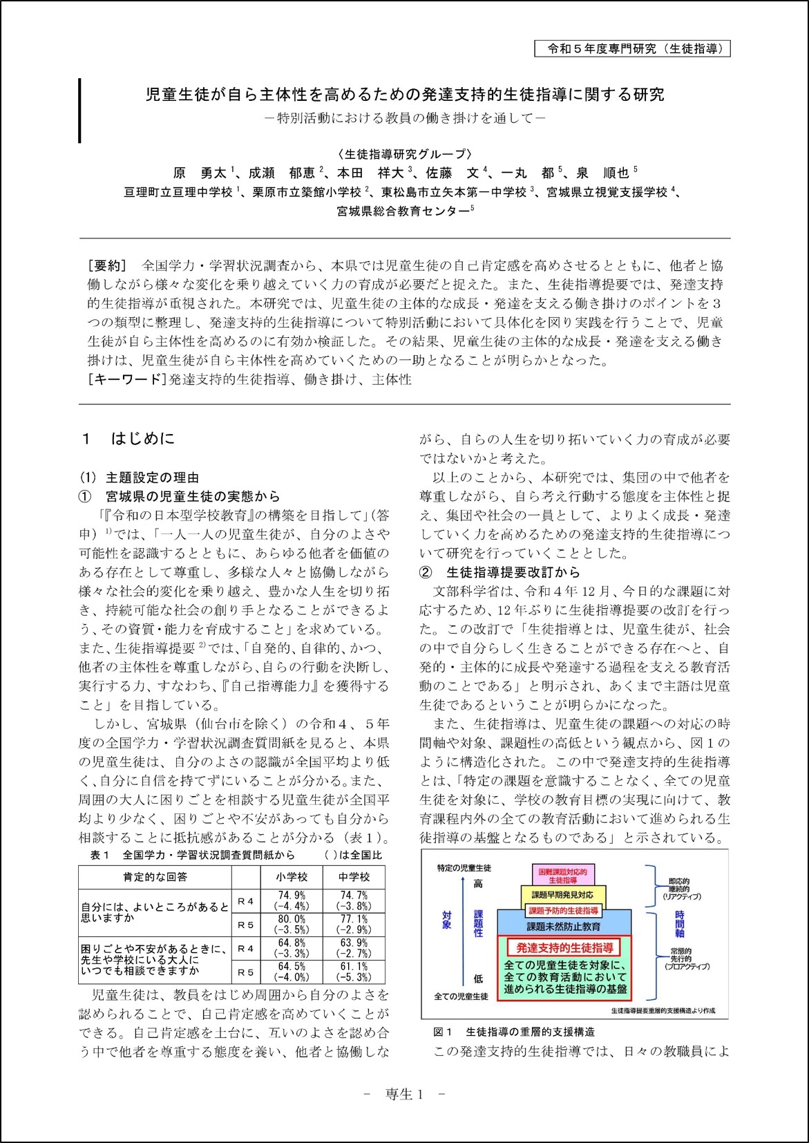 研究報告書